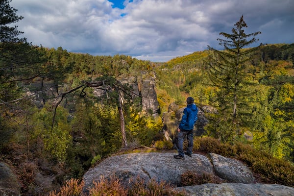 Herbst an den Hafersäcken.