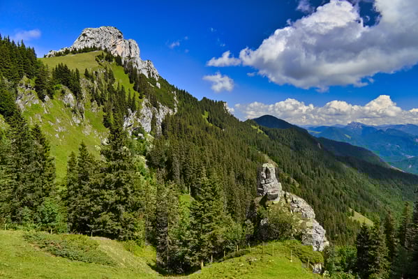 Kaiserwetter an der Kampenwand.