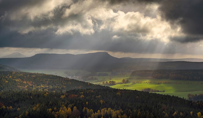 Herbst am Pfaffenstein. 