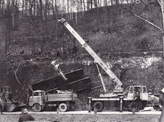 Die Ladegüter werden auf LKW verladen... Foto: Arciv Sven Kasperzek