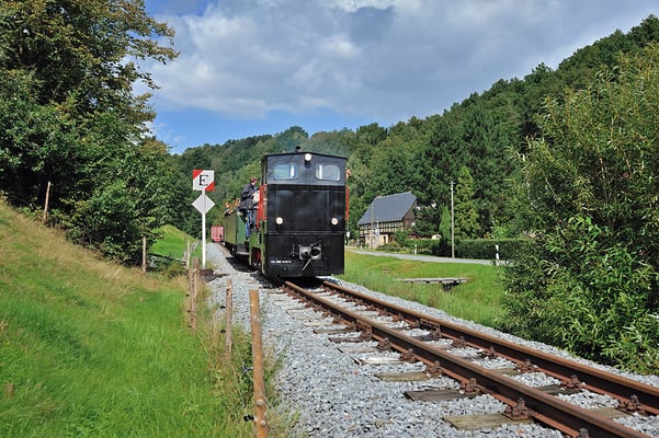 Noch einmal die Pendelfahrten im schönen Sonnenlicht.
