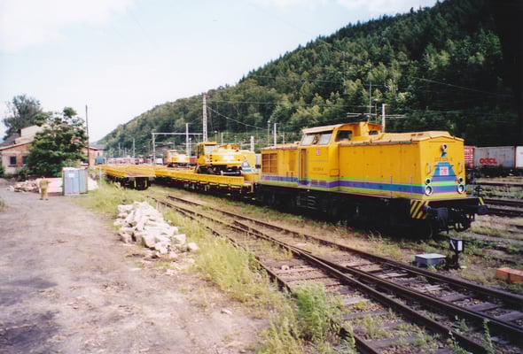 203 305 von DB Instandsetzung. Sommer 2004, Foto: Archiv Robert Schleusener