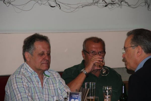 Rudi, Kopo (durstig) und Manfred