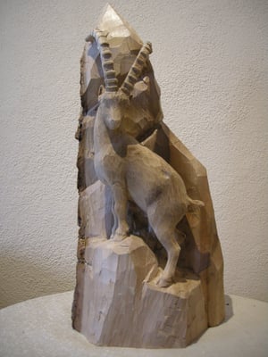 Steinbock Figur