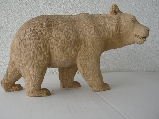 Bär Holzskulptur