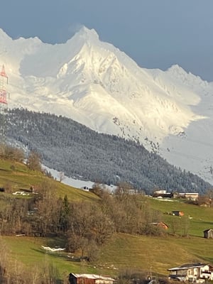 Beim Vorbeifahren diesen magischen Moment gefangen