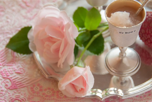 Fresh Litchi Granite with Swatow, Fleur*Fleur*