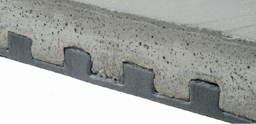 Darstellung des PE-Abdichtungsprofil als Sickenfüller