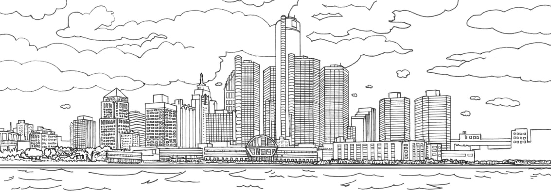 Detroit - B&W Version