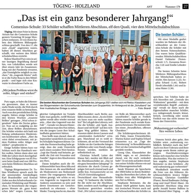 30.07.2021 - Das ist ein ganz besonderer Jahrgang - pnp