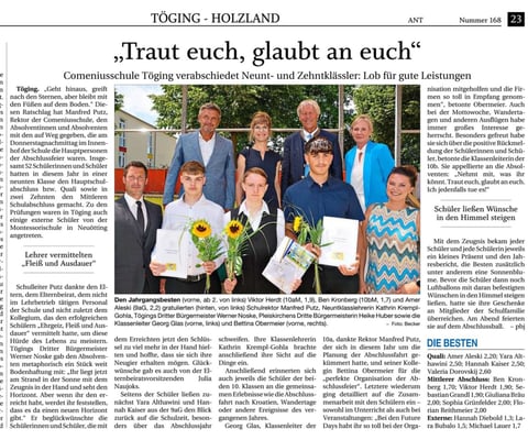 24.07.2023 - Traut euch, glaubt an euch - pnp