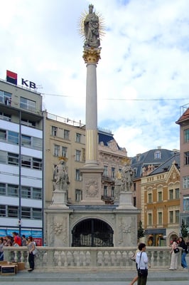 Freiheitsplatz mit Mariensäule