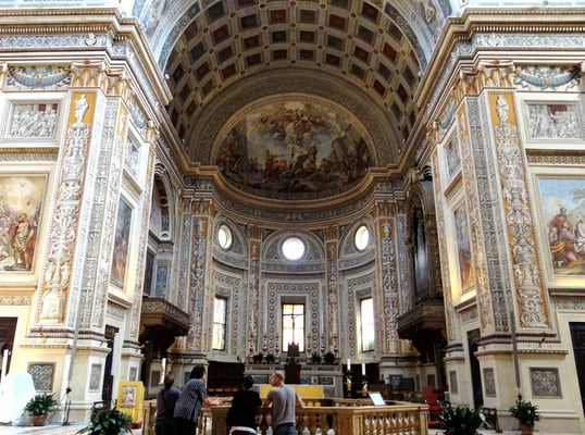 Kirche S. Andrea auf der Piazza Mantegna