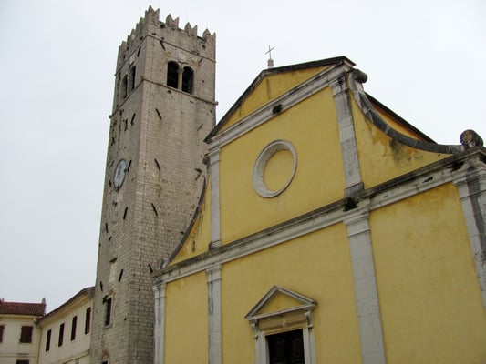 früherer Wehrturm - heute Glockenturm der Kirche Sv. Stjepan