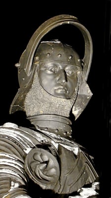 der Rathausmann wacht über das Treiben