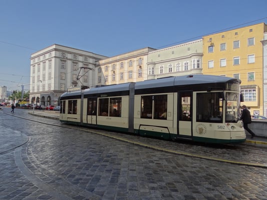 die Bahn zum Pöstlingberg