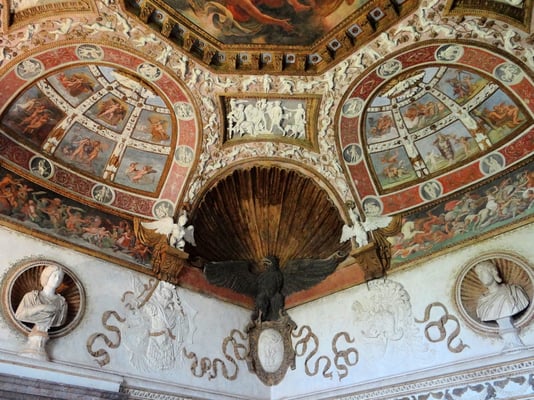 Saal des Phäthons - Schlafgemach der Gonzagas