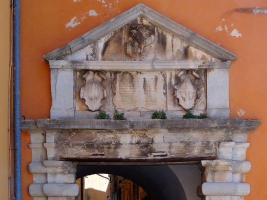 Porta Sanfior-Haupttor St. Flor aus 1589