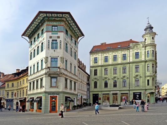 Hauptmann Haus - von Architekt Jože Plečnik 