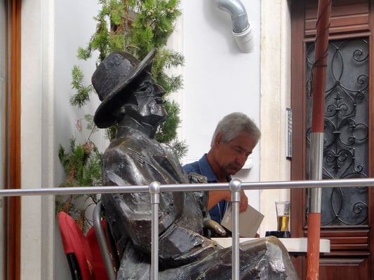 ein Bierchen bei James Joyce