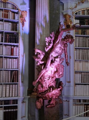 J.T. Stammel - Die Hölle - Holzskulptur aus dem Zyklus "Die vier letzten Dinge", 1760 