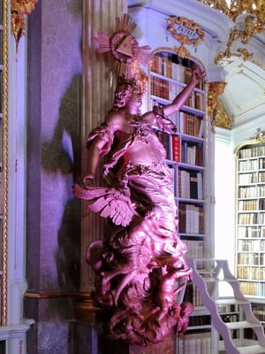 J.T. Stammel - Das jüngste Gericht - Holzskulptur aus dem Zyklus "Die vier letzten Dinge", 1760 