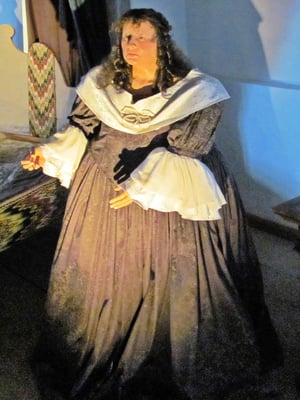 die "Gallerin" in späteren Jahren - 1.50 m groß und stattliche 120 kg schwer