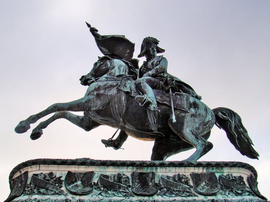 Prinz Eugen-Denkmal vor der Nationalbibliothek
