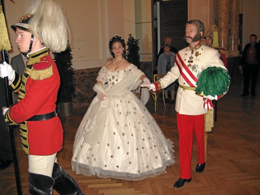 sogar Franzl & Sisi waren da