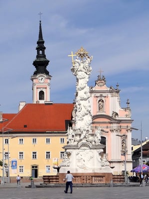 Jesuitenkirche - ehemalige Karmeliterkirche mit Rokokofassade