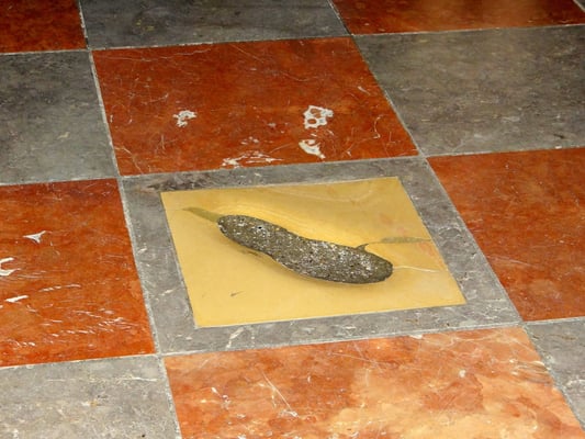 Fußabdruck des Teufels