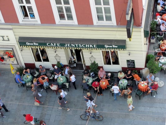 Blick auf die Landstraße