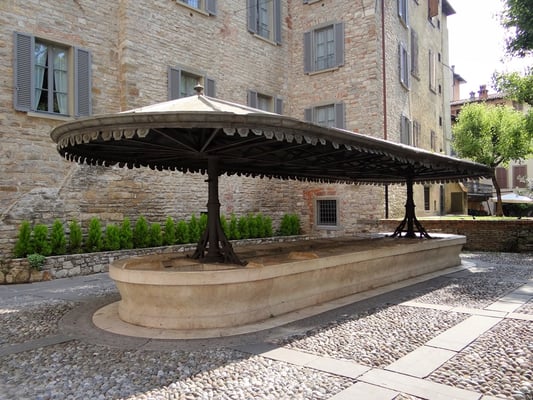 hier wurde früher Wäsche gewaschen