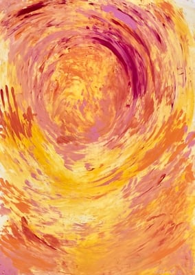 Bild 76: Universum 3, Tempera, 70x100, CHF 1260.00