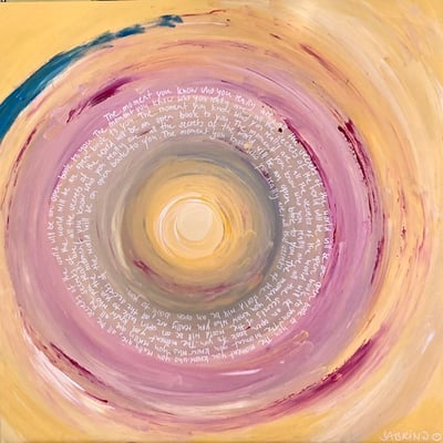 Bild 82: Universum 5, Mischtechnik, 60x60, CHF 480.00