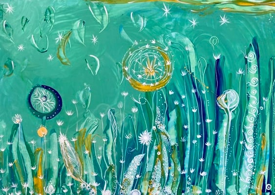 Bild 77: Natur 15, Mischtechnik, 70x100, CHF 1260.00