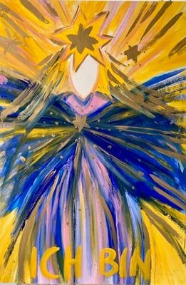 Bild 31: Elfen, Engel und Feen 2, Tempera, 70x100, CHF 880.00