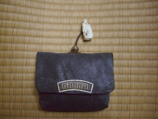 使用例その１　緒締め＋嚢物