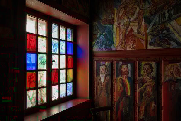 Fenster imMusikzimmer, Kunststätte Bossard, Fotograf Jürgen Müller, Bargteheide, Stormarn