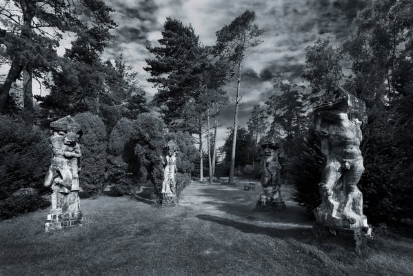 Vier Figuren, Kunststätte Bossard, Fotograf Jürgen Müller, Bargteheide, Stormarn
