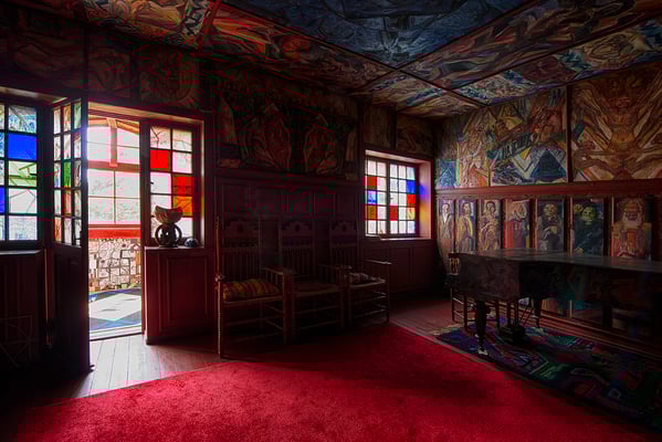 Musikzimmer, Kunststätte Bossard, Fotograf Jürgen Müller, Bargteheide, Stormarn