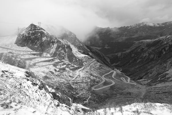 Tremola Passroad - San Gottardo Switzerland
