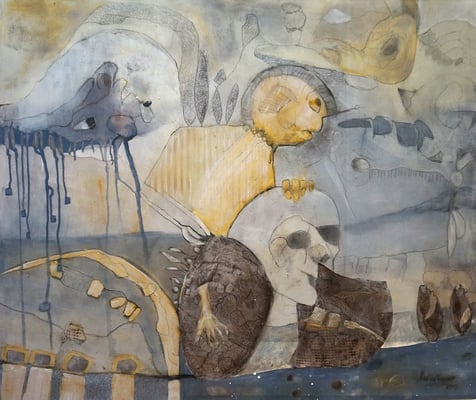 Ewigkeit endlos 100 cm x 130 cm