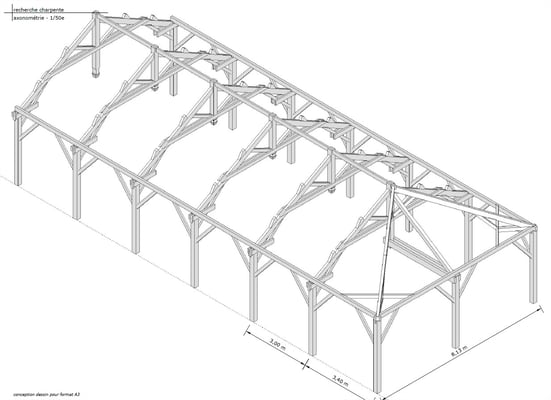 recherche charpente de récupération 
