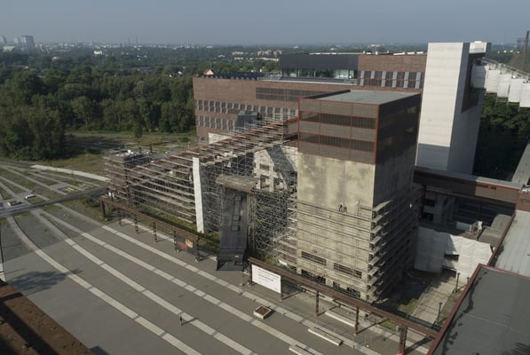 Kokskohlenbunker und Kohlenwäsche, August 2008