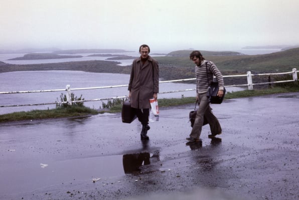 Ankunft in Lochmaddy, North Uist