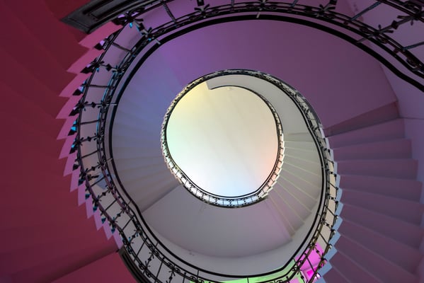 Videoinstallation "Broken Circle" von Diana Thater, 1997/2001