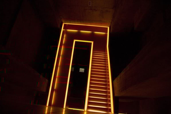 Das Treppenhaus der Kohlenwäsche, April 2007