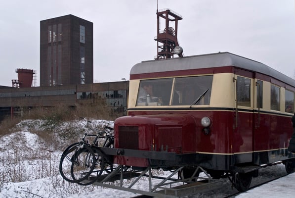 historische Bahn, Zollvereingelände