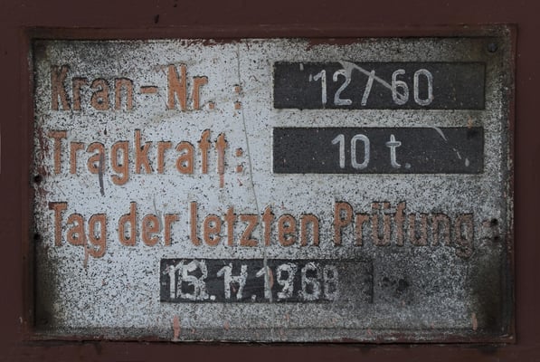 Fördergerüst, August 2008